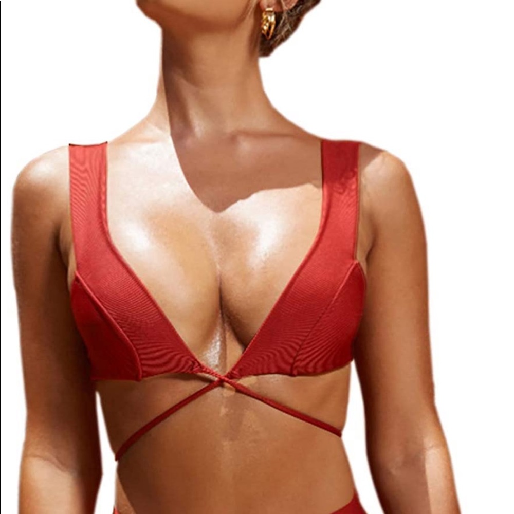 Tie bikini top (TOP ONLY)